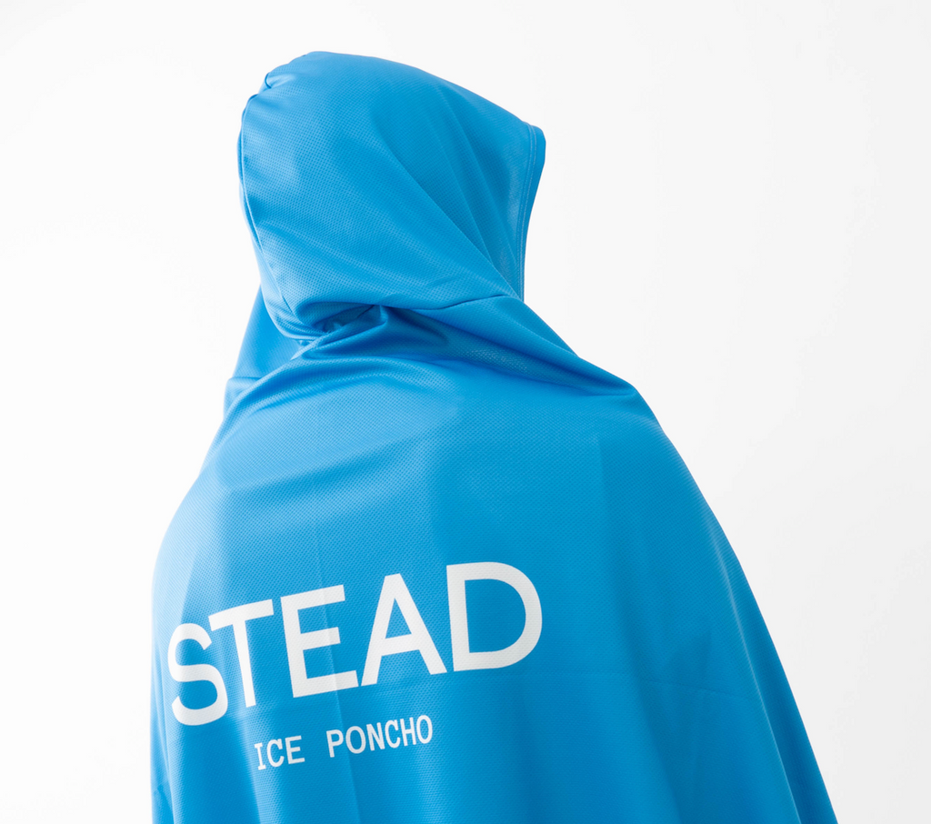 【Dipg☆】【未開封品】STEAD 冷感アイスポンチョ３枚 NEWネイビー【送料込み】ice poncho / 冷感アイスポンチョ【※8月