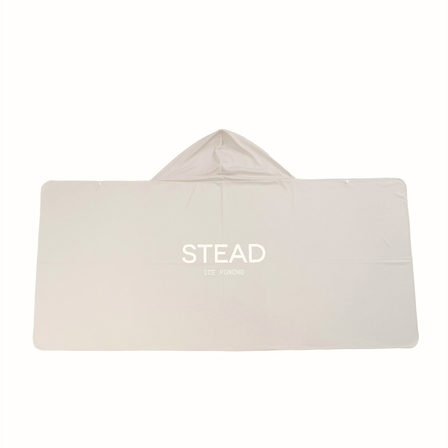ヒロパン/ STEAD ICE PONCHO ベージュフード付き 冷感アイスポンチョ – STEAD